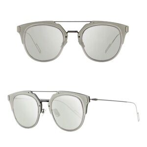 New Christian Dior Homme Sunglasses Composit 1.0 SBWQV Matte Black/Gunmetal Mens